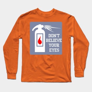 Fiery extinguisher Long Sleeve T-Shirt